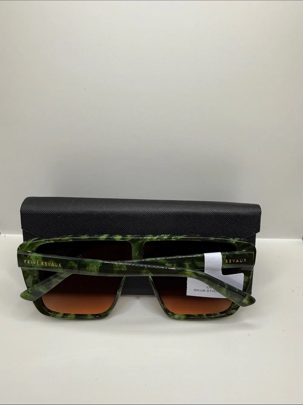 Prive Revaux Sunglasses - The Deuces Olive Tort